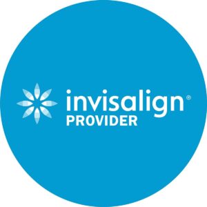 the blue invisalign clear aligners logo