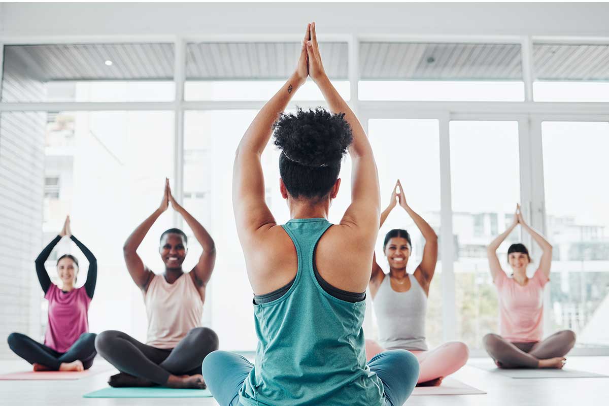 diverse class of yoga which can help reduce the impact of stress on oral health